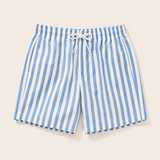 Short Capri (LightBlue Stripes)